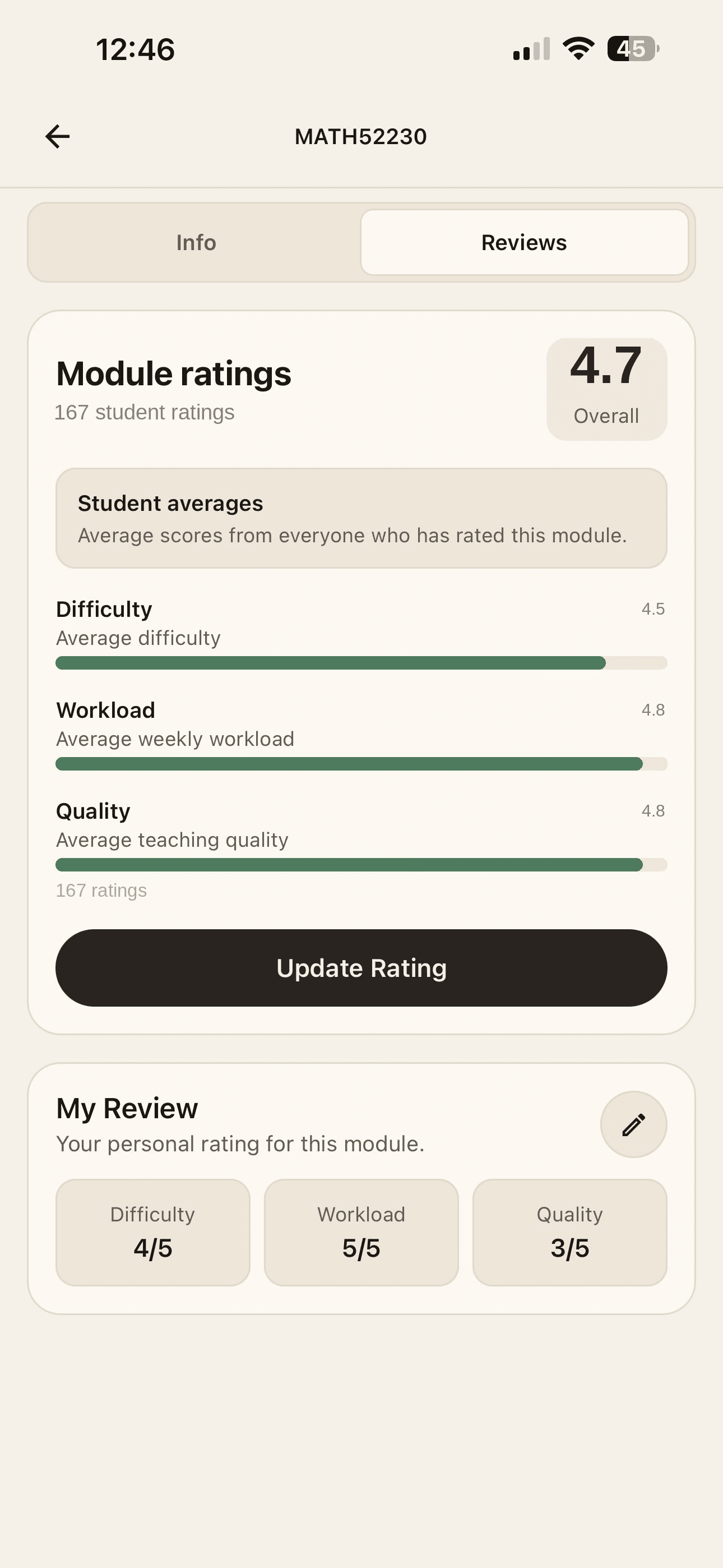 Module Review